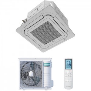 Кассетный кондиционер Hisense ACT-12UR4RCC8/AUW-12U4RS8