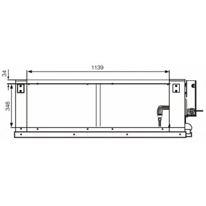 Канальный кондиционер Excon CR-01-2823