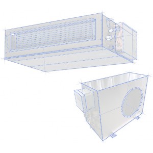 Канальный кондиционер VENTEX Сh-22000