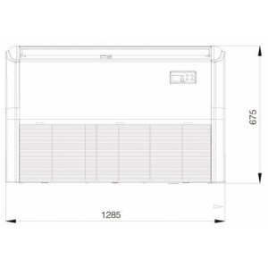 Напольно-потолочный кондиционер Excon CR-01-1022