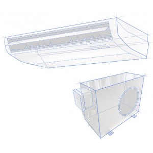Напольно-потолочный кондиционер VENTEX Fc-16000