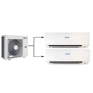 Мульти сплит-система на 2 комнаты TICA TIMS080CSREC/TMVW056ACB*2шт